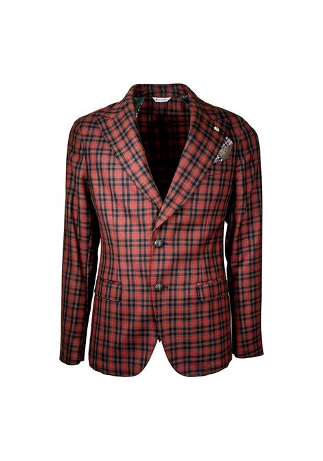 Manuel Ritz checked wool jacket MANUEL RITZ | suits Jacket | 2732G2748Y 19354228